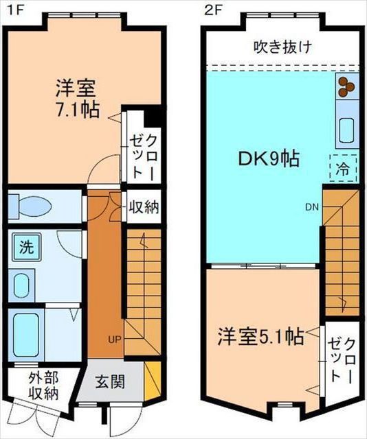 ヴィラ・コートの間取り