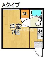 ラパンジール粉浜IIの間取り