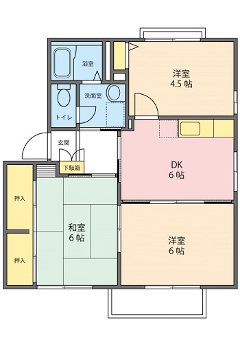 ハイアメニティ光陽の間取り