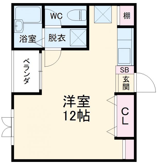 リエス湘南戸塚の間取り