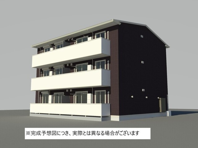 【ツマサイトＡ棟の建物外観】