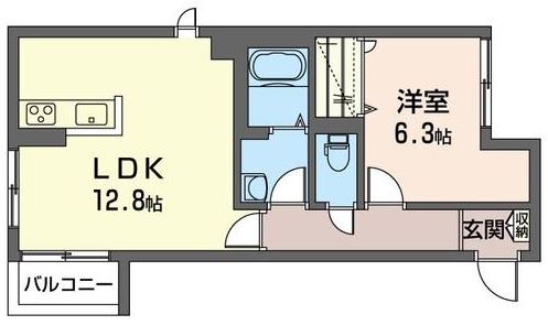 ヴィアステラ長谷　積水ハウスオートロックシャーメゾン！の間取り