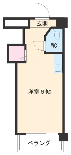 名古屋市昭和区向山町のマンションの間取り