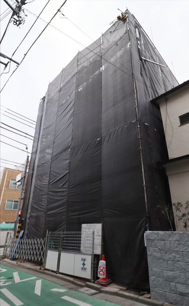 【仮称）練馬区関町北５丁目計画の建物外観】