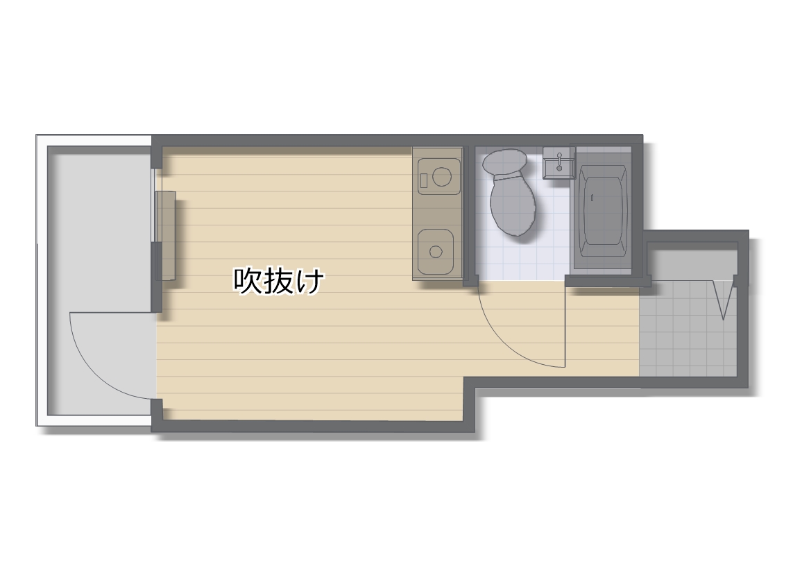 代々木上原ダイカンプラザの間取り