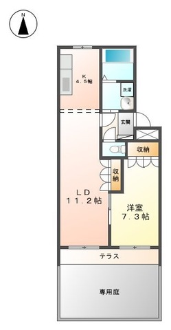 フォレストセレブ弐番館 TCの間取り