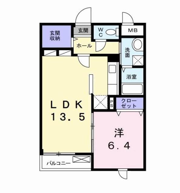 木更津市清川のマンションの間取り