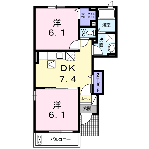 グリーンエアリーの間取り