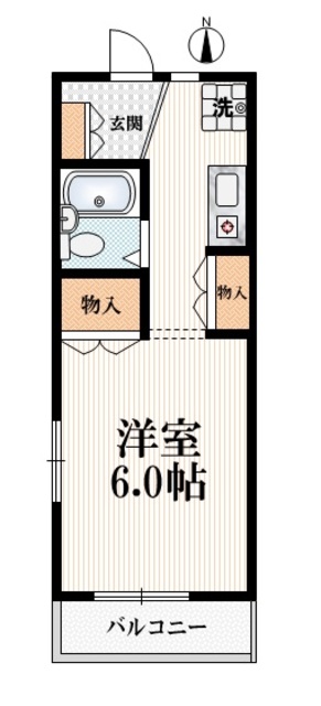 メゾン永田の間取り