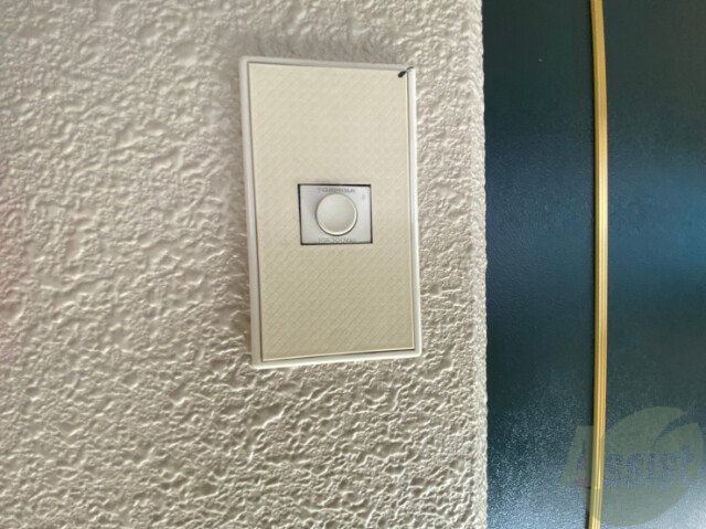 セキュリティ　玄関には、インターホンがついているので安心ですね