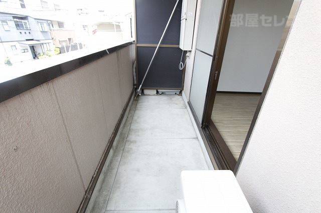 バルコニー　※２０５号室の写真です。