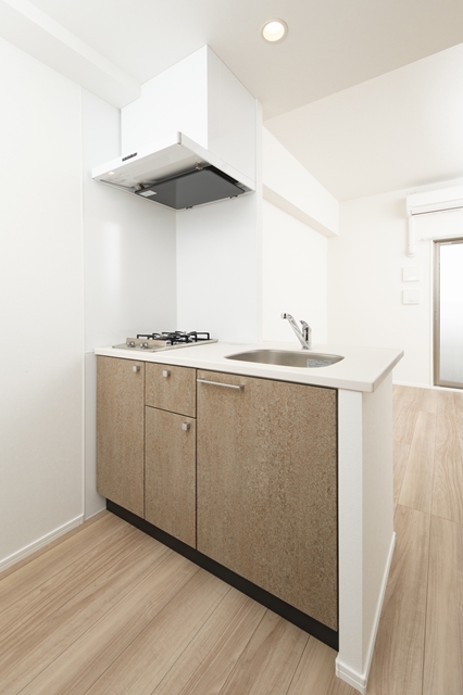 キッチン　シンプルな清潔感のあるキッチンです！