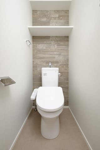 トイレ　清潔感のあるトイレです。