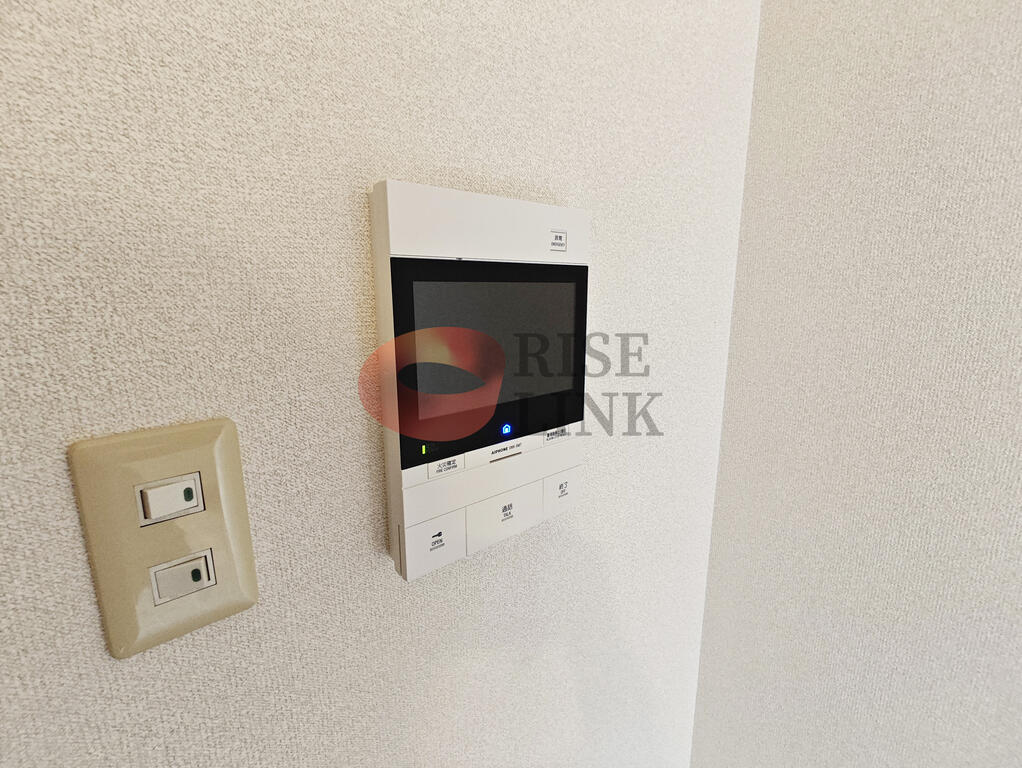 セキュリティ　画面付きモニターです