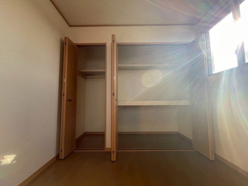 収納　豊富な収納量です。