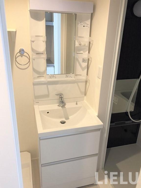 洗面設備　※同シリーズ物件の写真になります