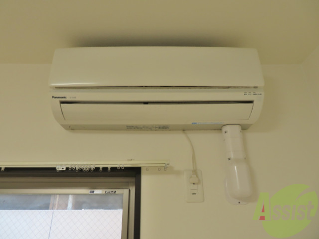 その他設備　エアコンがあれば暑い日が続いても快適に過ごせますね。