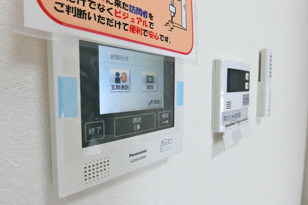 セキュリティ　★モニター付きインターホン　※イメージ写真です