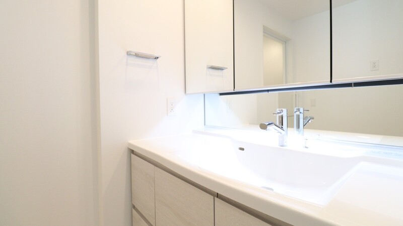 洗面設備　シエリアタワー大阪堀江　洗面台