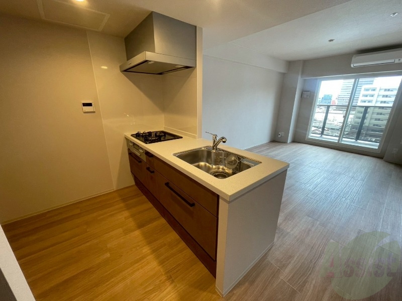 キッチン　システムキッチンなので、すぐお料理に使えます！