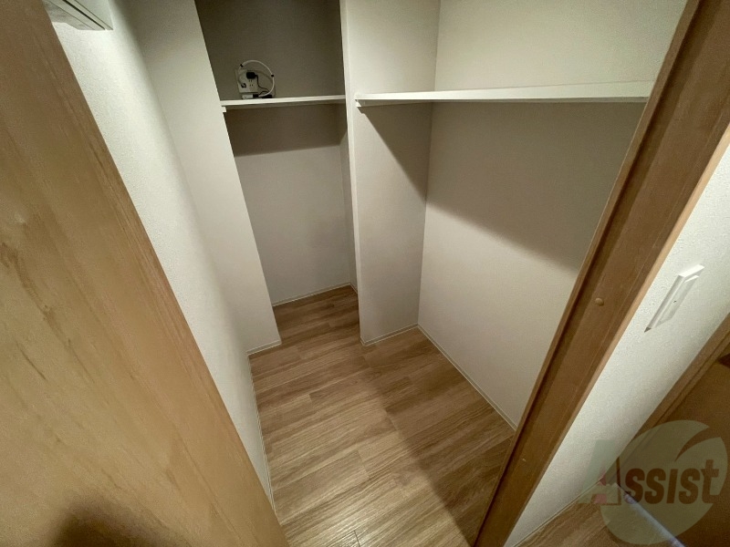 収納　収納もバッチリあるのでお部屋が片付きますよ！