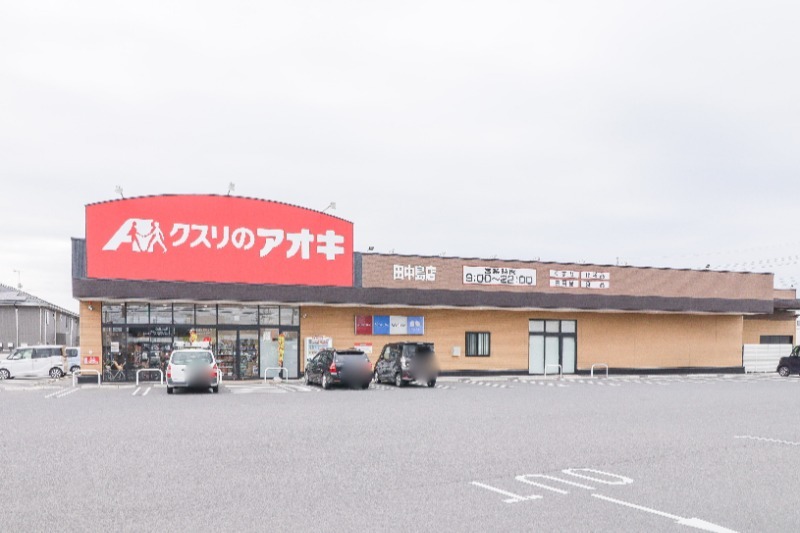 ドラックストア　クスリのアオキ 田中島店（ドラッグストア）まで697m