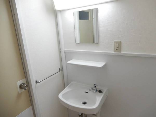 洗面設備　ビレッジハウスの同一物件・同一タイプの間取りの写真です