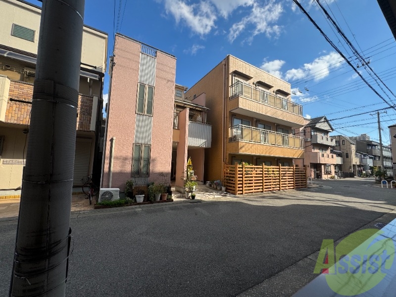 眺望　空が広く見えるバルコニーはうれしいですね