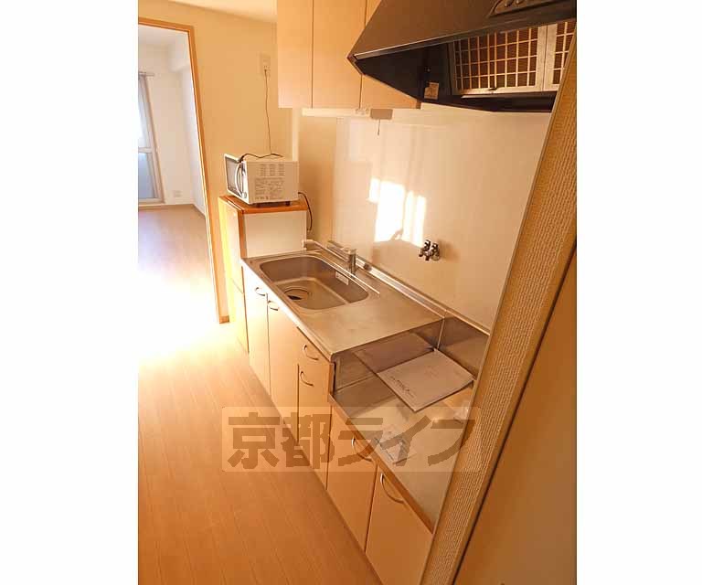 キッチン　２口コンロ設置可です。