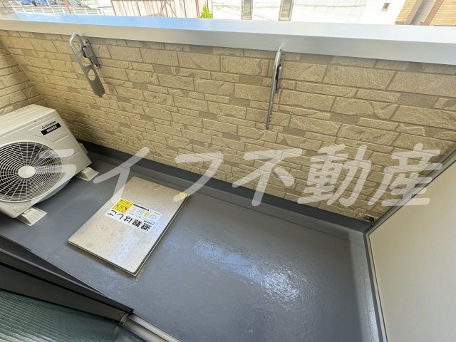 バルコニー　バルコニーがあります