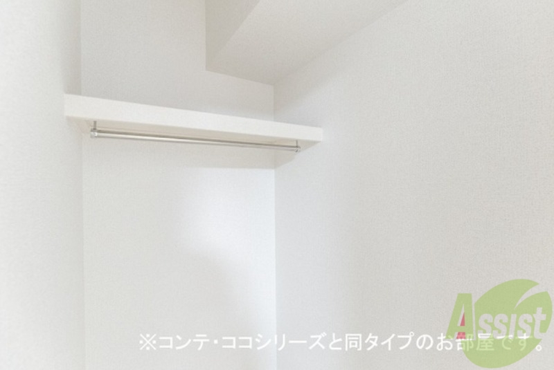 収納　こちら建築中の物件となり、イメージ画像になります。