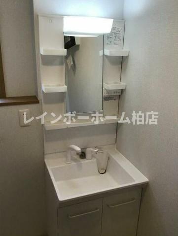 洗面設備　洗面所です