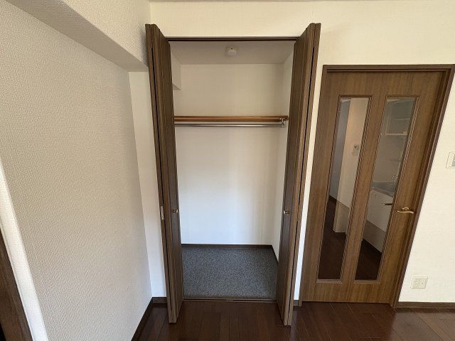 収納　たっぷりとした収納スペースです