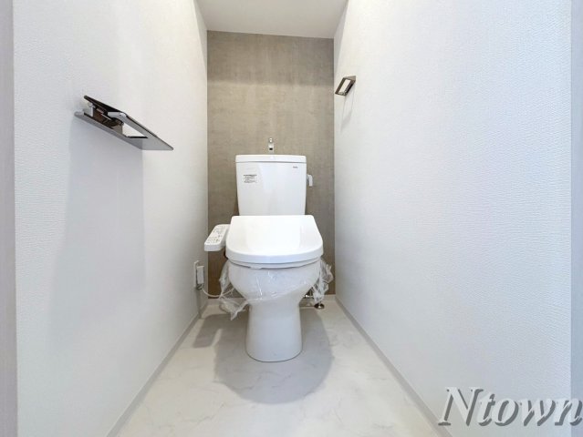 トイレ　ゆったりとした空間のトイレです