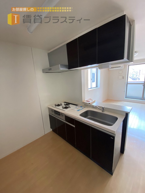 キッチン　３口ガスコンロ！