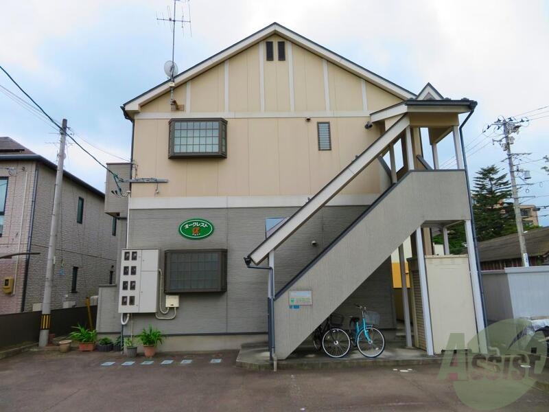 建物外観　青葉区柏木「オークレストアルファー」