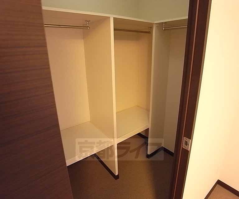 収納　ウォークインクローゼットです。
