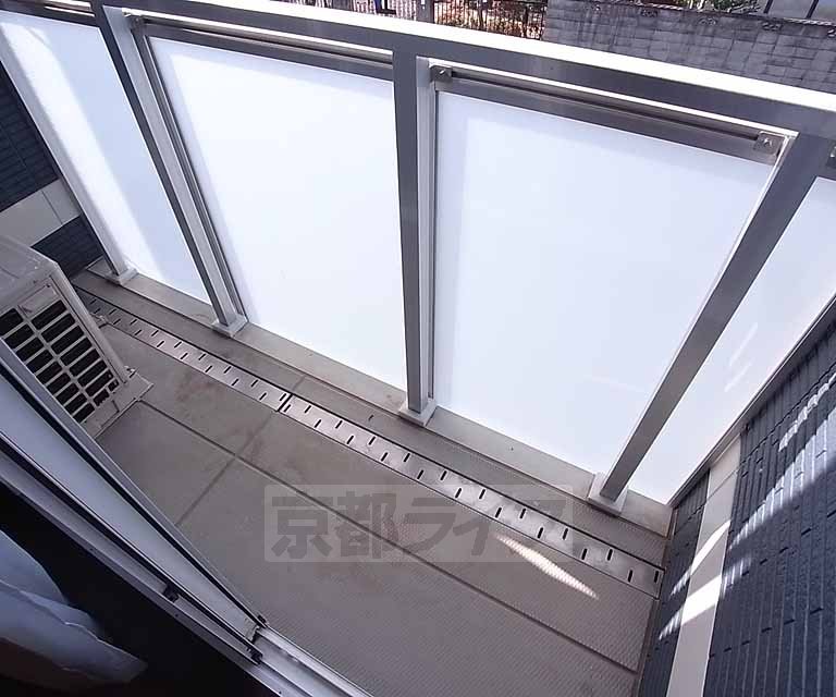バルコニー　西向きのベランダです。