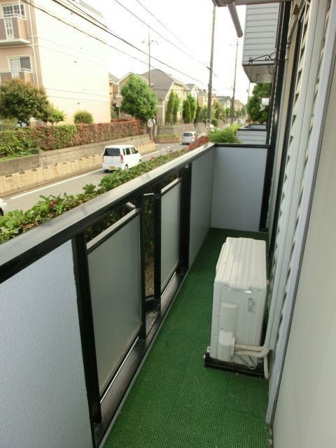 眺望　明るいバルコニー