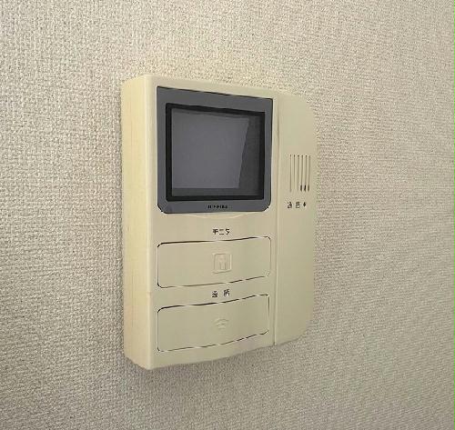 セキュリティ　モニター付きインターホン