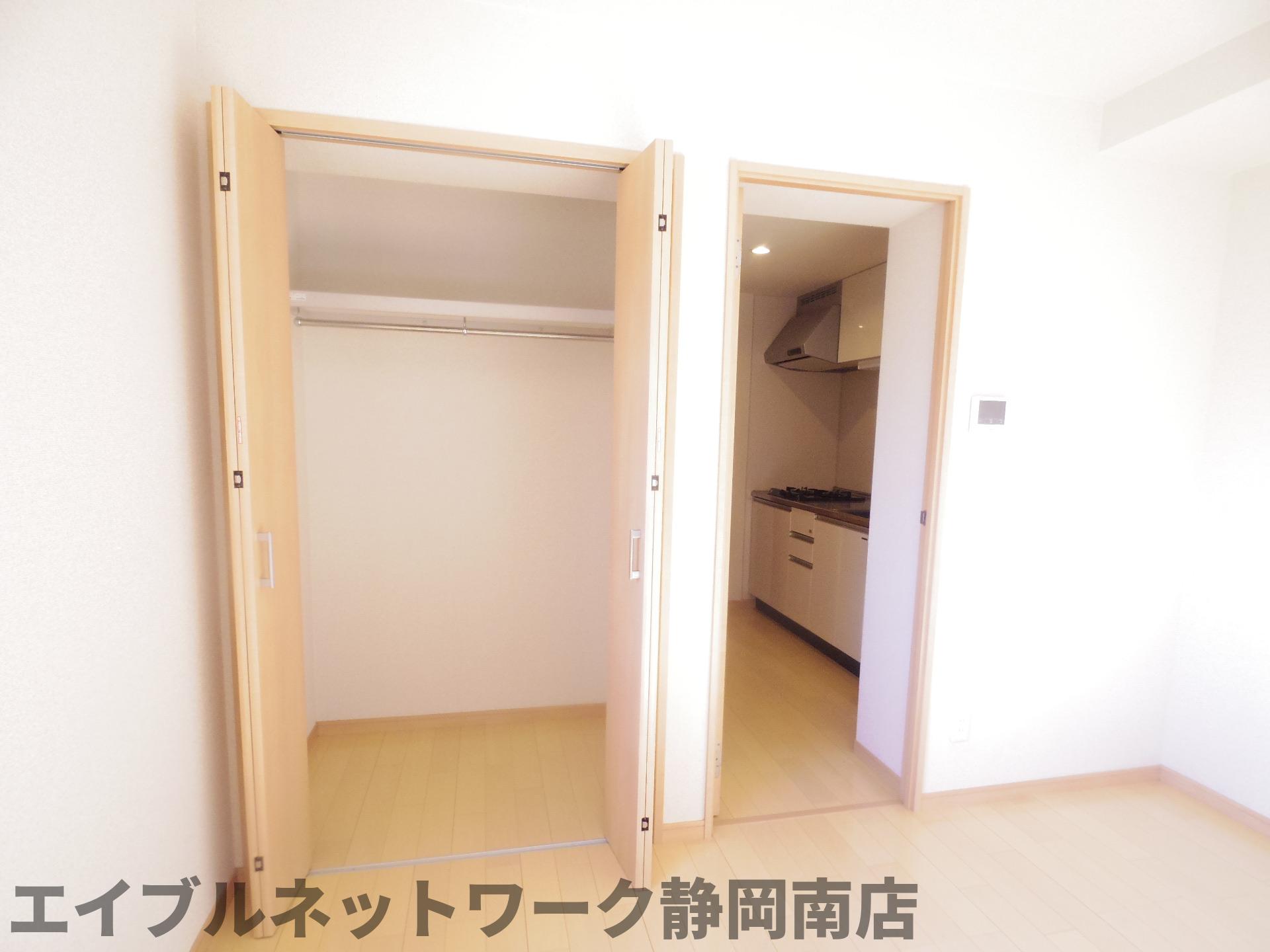 収納　たっぷりとした収納スペースです