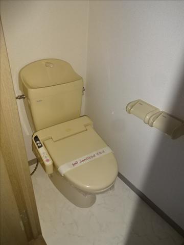トイレ　清潔感のあるトイレです。