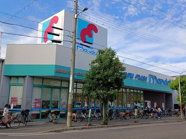 スーパー　万代　巽西店（スーパー）まで670m