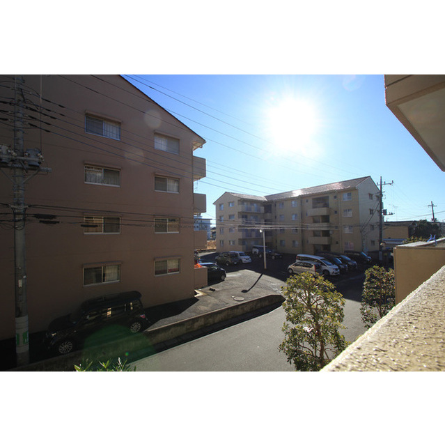 眺望　２０３号室バルコニーからの眺望