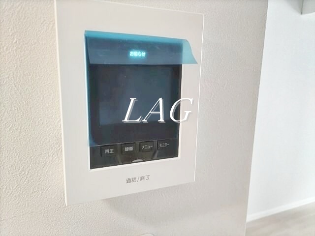 セキュリティ　モニター付インターホンです。