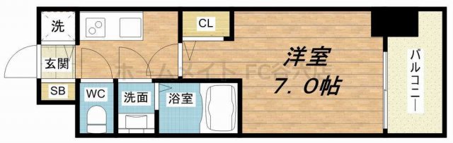 セレニテ福島カルムの間取り写真