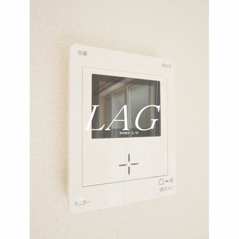 セキュリティ　モニター付きインターホンです。