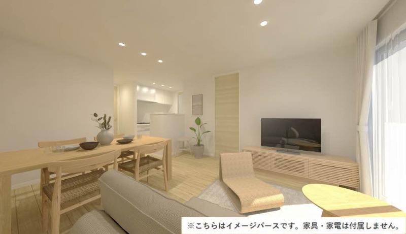 タウニィエレガンスの居間写真
