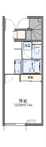 レオネクストグロリア京橋南の間取り