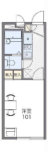 レオパレス池田IIの間取り